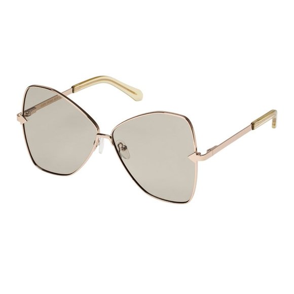 Karen Walker Gold Queen 60mm Butterfly Sunglasses_Never Worn main image 5